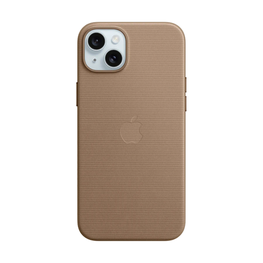 Apple Case FineWoven Case with MagSafe Taupe for iPhone 15 Plus